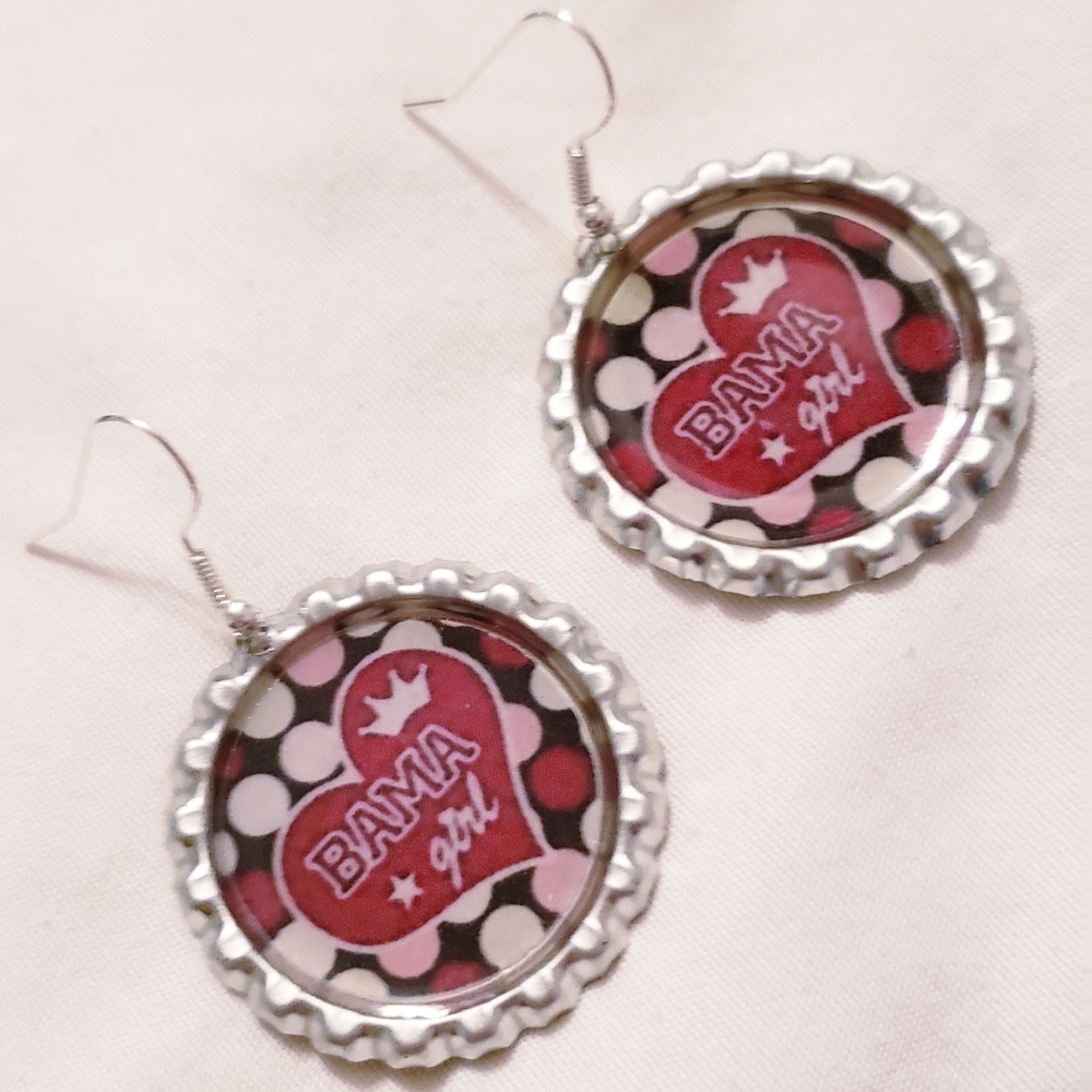 New Alabama Earrings hooks are Sterling Silver!